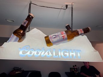 Coors Light Billard Style Light Fixture