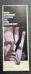 The Sergeant Vintage Movie Poster