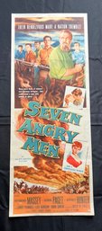 Seven Angry Men Vintage Movie Poster