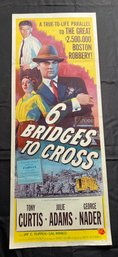 6 Bridges To Cross Vintage Movie Poster
