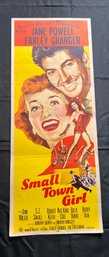 Small Town Girl Vintage Movie Poster