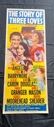 The Story Of Three Loves Vintage Movie Poster