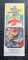 The Underwater City Vintage Movie Poster