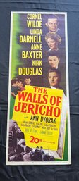 The Walls Of Jericho Vintage Movie Poster