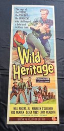Wild Heritage Vintage Movie Poster