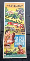 Tanganyika Vintage Movie Poster