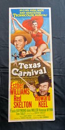 Texas Carnival Vintage Movie Poster