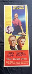 Teenager In Trouble Vintage Movie Poster