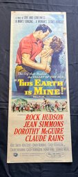 The Earth Is Mine Vintage Movie Poster