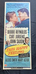 This Happy Feeling Vintage Movie Poster