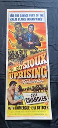 The Great Souix Uprising Vintage Movie Poster