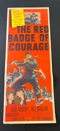 The Red Badge Of Courage Vintage Movie Poster