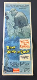 Raw Wind In Eden Vintage Movie Poster (B)