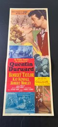 The Adventures Of Quentin Durward Vintage Movie Poster
