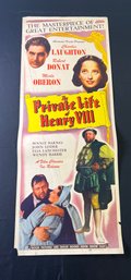 Private Life Of Henry VIII Vintage Movie Poster
