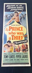 The Prince Who Was A Thief Vintage Movie Poster