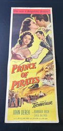 Prince Of Pirates Vintage Movie Poster