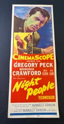 Night People Vintage Movie Poster