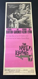 The Night Of The Iguana Vintage Movie Poster