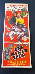 The Naked Spur Vintage Movie Poster