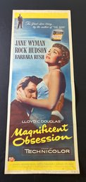 Magnificent Obsession Vintage Movie Poster