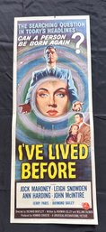 I've Lived Before Vintage Movie Poster