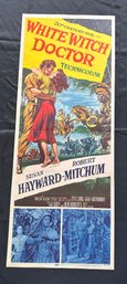 White Witch Doctor Vintage Movie Poster