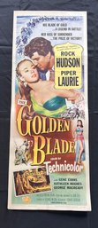 Golden Blade Vintage Movie Poster