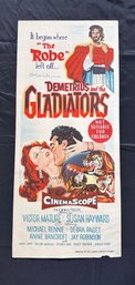Demetrius And The Gladiators Vintage Movie Poster