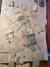 Letters & Envelope Lot (qty 28)