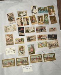 Victorian Card Lot (qty 30)