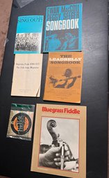 Folk Bluegrass Music Lot (qty 6)