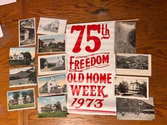 NEW HAMPSHIRE EPHEMERA LOT (qty 14)