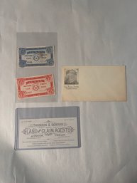 Texas TX Ephemera Lot (qty 4)