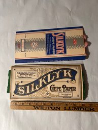 Vintage Crepe Paper With Original Packages