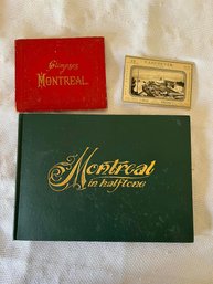 Canada Travel Souvenir Booklets Montreal (QTY 3)