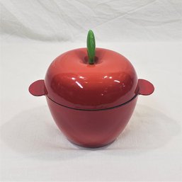 ILSA Italy Red Enameled Cast Iron Dolcemela Sweet Apple Baker Casserole