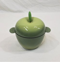 ILSA Italy Green Enamel Cast Iron Dolcemela Sweet Apple Baker Casserole