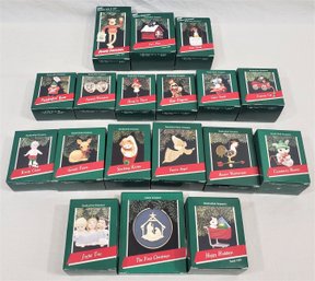 Assorted Collectible Boxed 1989 Hallmark Keepsake Christmas Ornaments Group- ~18 Ornaments