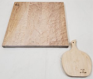 Vermont Made Wood Charcuterie Cheese Cutting Boards Group- ~2 Pieces