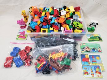 Assorted Lego Duplos Loose Bricks Group- ~14lbs.