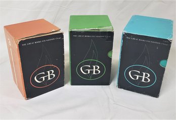 Vintage The Great Books Foundation Paperback Course Box Sets Group- ~3 Sets