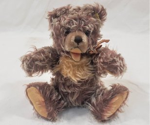 Vintage Steiff Long Hair Zotty Teddy Bear 6328,2 Plush Toy Animal