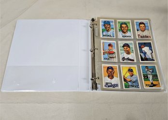 1986 C.C.C. 1951 Bowman Reprint Baseball Card Complete Set