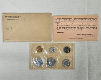 1961 United States Silver Proof Set With Envelope