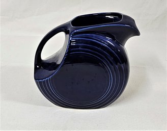 Contemporary HLC Fiestaware Cobalt Blue Disk Jug