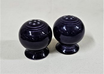 Contemporary HLC Fiestaware Plum Purple Salt & Pepper Shakers Set