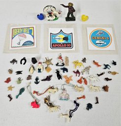 Assorted Vintage Food Novelty Give-Away Toy Prize Premiums Group- ~53 Pieces