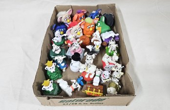 Assorted McDonald's Happy Meal Furby & Dalmatian Toys Group- ~29 Pieces