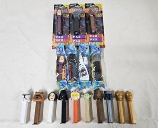 Assorted Star Wars Pez Dispensers Group- ~17 Pieces